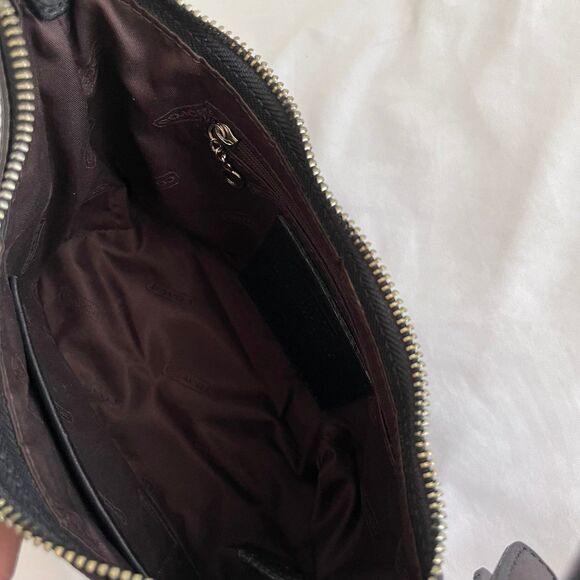 Rare Coach Mini Handbag Demi Purse Silver Hardware Adjustable Strap Costa Rica - Picture 11 of 12